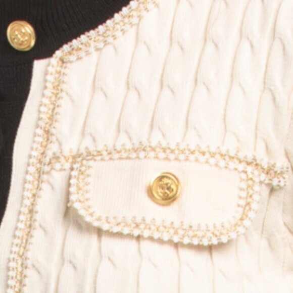 DALIA MACPHEE Button Front Cardigan - Picture 3 of 3